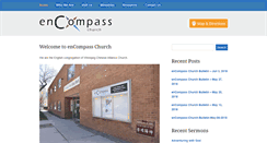 Desktop Screenshot of encompasschurch.ca